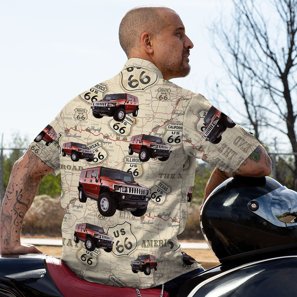 Custom Face Hawaiian Shirt Summer Car Lover Face Hawaiian Shirt