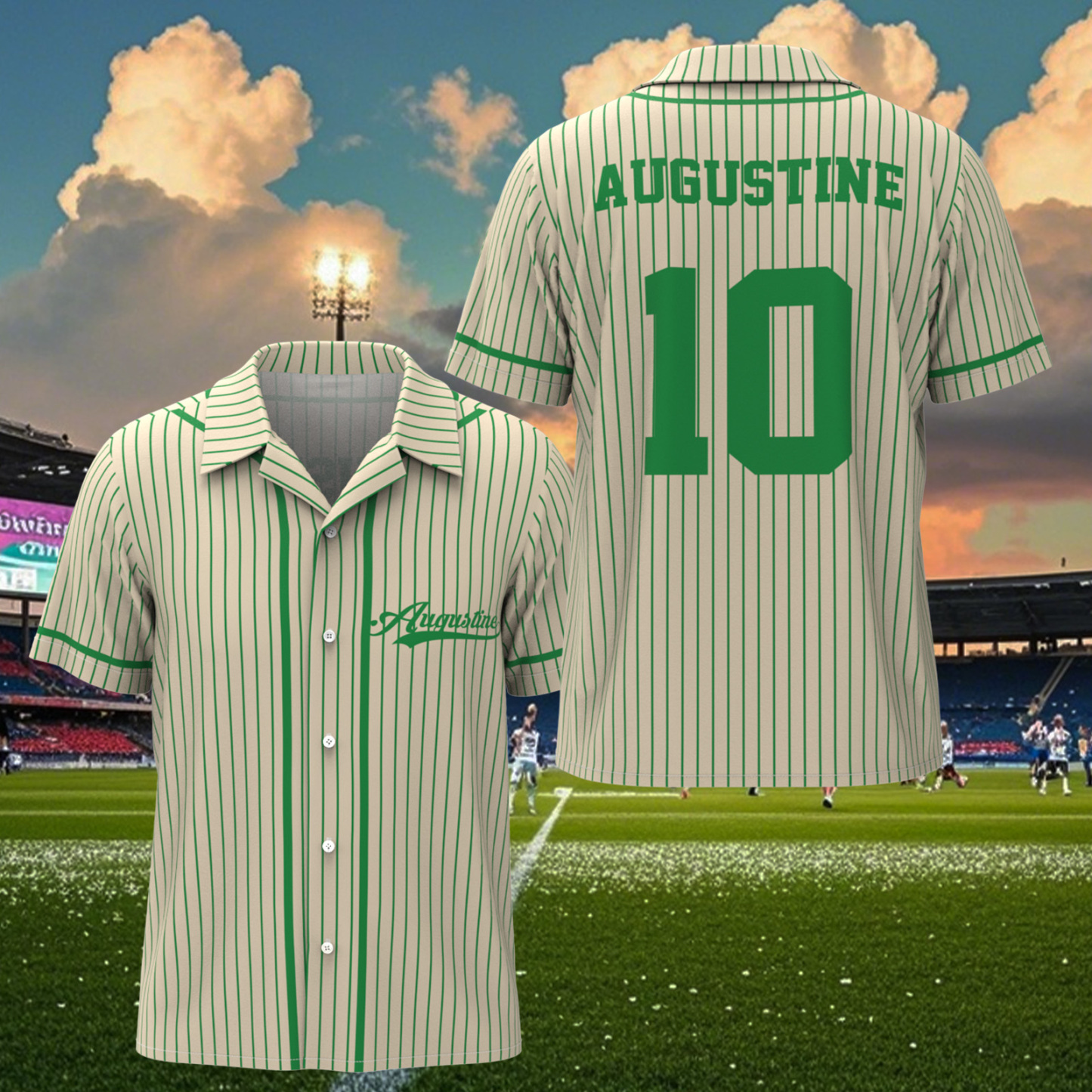 Custom Name Hawaiian Shirt For Sport Lover Baseball Jersey Shirt - GetPhotoSocksUk