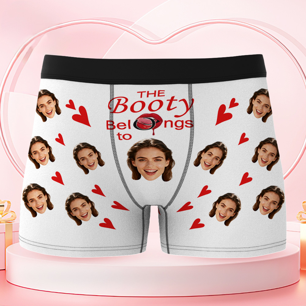 Custom Men and Women's Underwear with Face | Personalized Photo Boxer Briefs | Unique Gifts - GetPhotoSocksUk