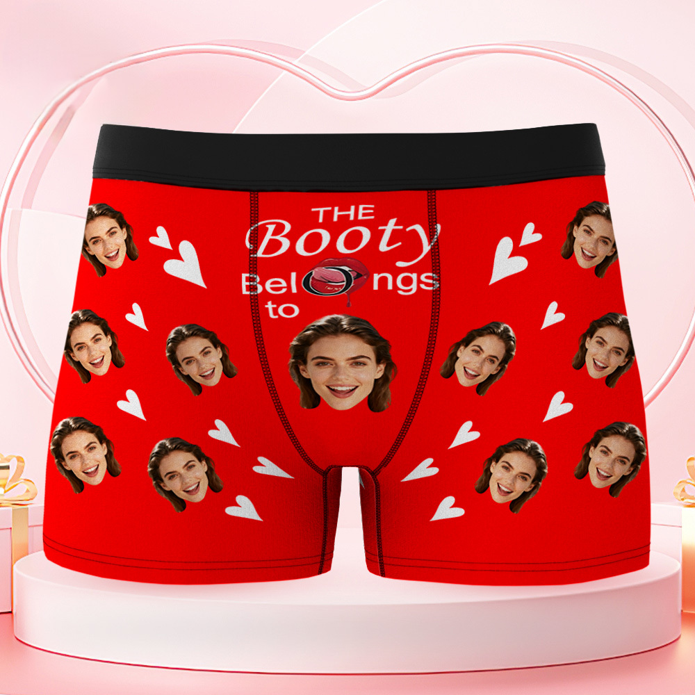 Custom Men and Women's Underwear with Face | Personalized Photo Boxer Briefs | Unique Gifts - GetPhotoSocksUk