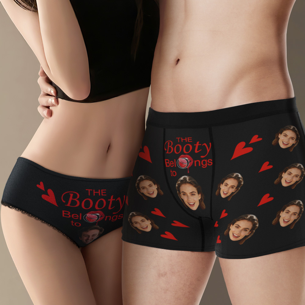 Custom Men and Women's Underwear with Face | Personalized Photo Boxer Briefs | Unique Gifts - GetPhotoSocksUk