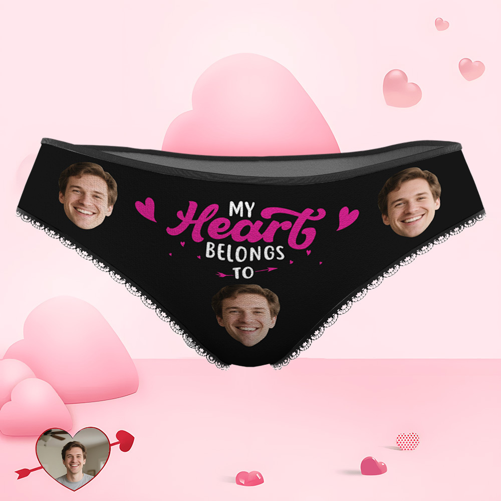 Custom Men and Women's Underwear with Face | Personalized Photo Boxer Briefs | Unique Gifts - GetPhotoSocksUk