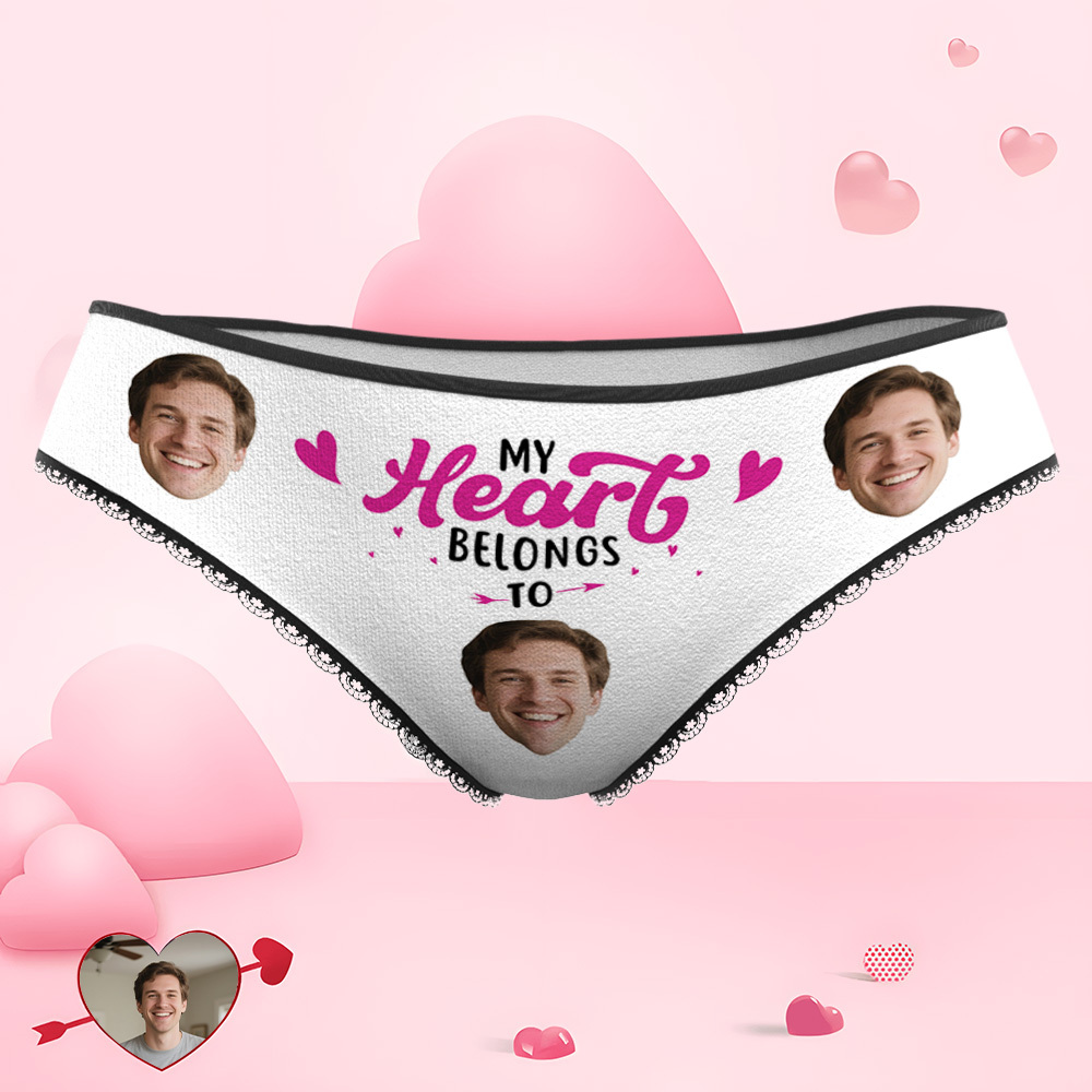 Custom Men and Women's Underwear with Face | Personalized Photo Boxer Briefs | Unique Gifts - GetPhotoSocksUk
