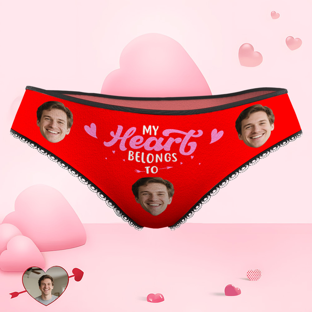 Custom Men and Women's Underwear with Face | Personalized Photo Boxer Briefs | Unique Gifts - GetPhotoSocksUk