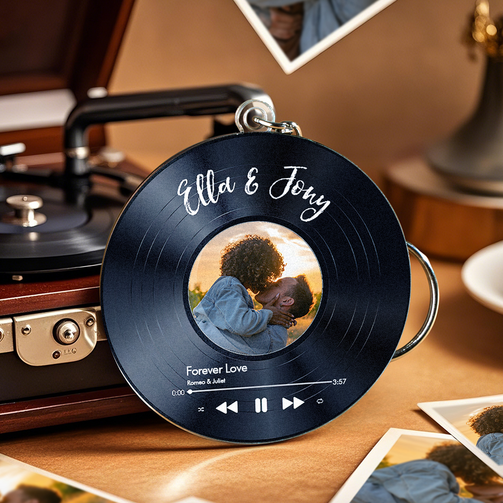 Custom Your Favorite Song - Personalized Acrylic Keychain