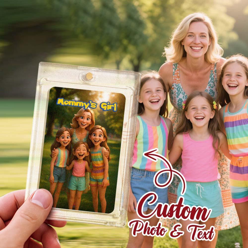 Personalized Card Anniversary Present Turn Your Photo into a Unique Collectible - GetPhotoSocksUk