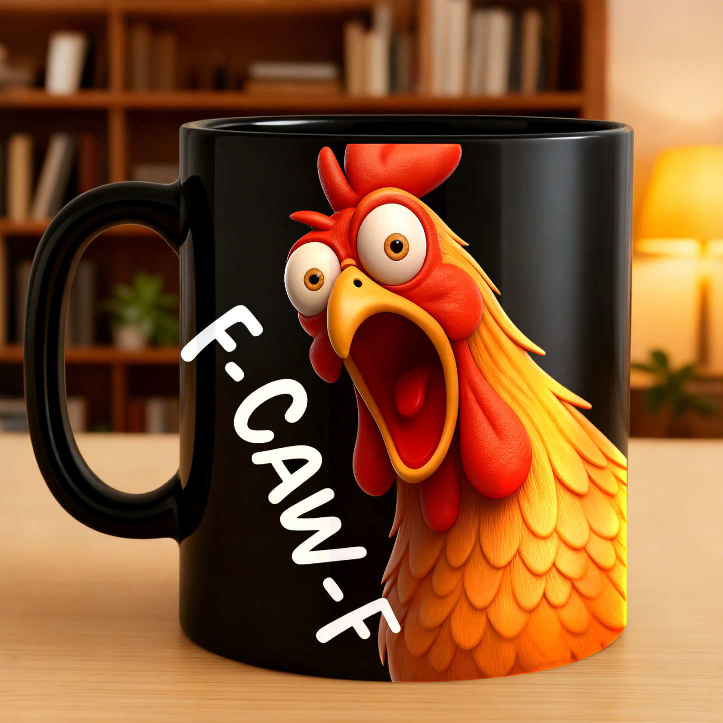 Custom Mug - Personalized Funny Gifts For Best Friends, Family, Coworker, Work Bestie - My Resting Squawk Face - GiftlabUS
