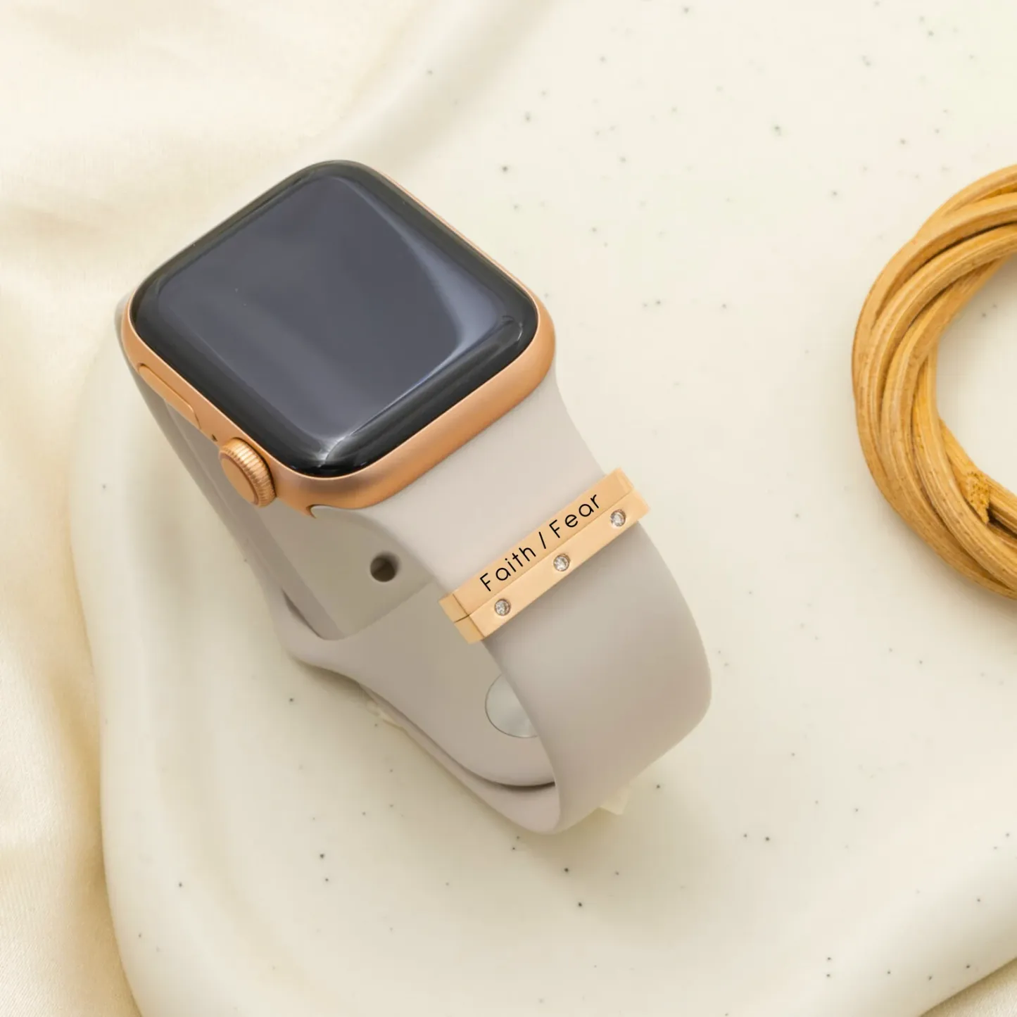 Personalized Watch Band Name Charm, custom gift for her, apple watch charms accessories, gift for girlfriend, Christmas gift, mothers day - GetPhotoSocksUk