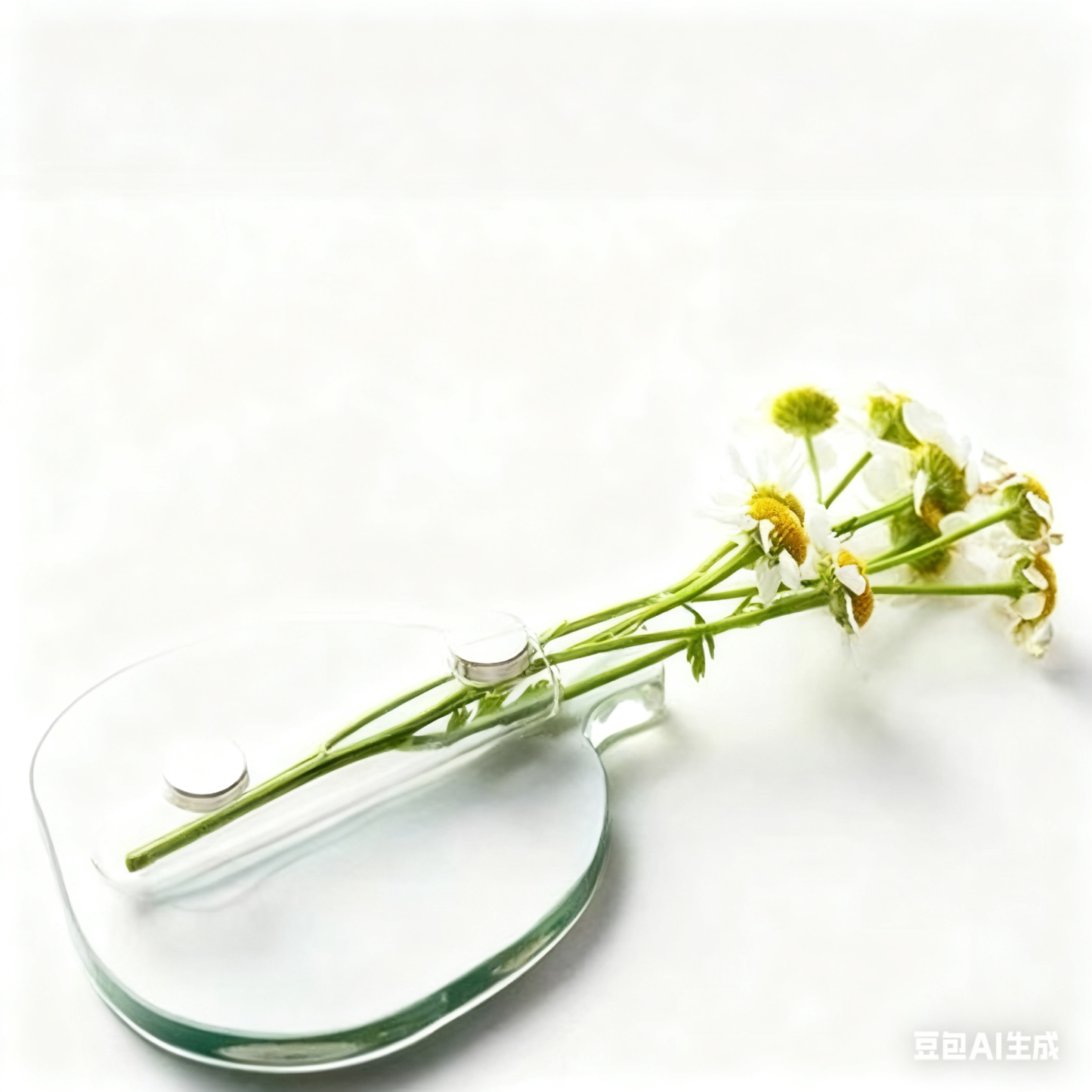 Cute Mini Acrylic Vase Magnets for Fridge Funny Small Plant Magnets for Refrigerator Decoration Kitchen Locker Kitchen Office