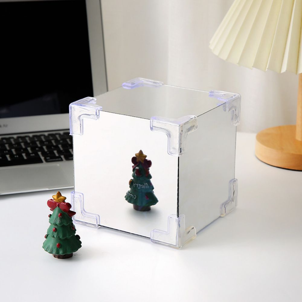 DIY Sea Cube Flower Tulip Lamp Kit Material Package Infinite Garden Acrylic Three-Dimensional Night Lamp Easy Assembly DIY Gift Gift for Girlfriends - customphotokeychain