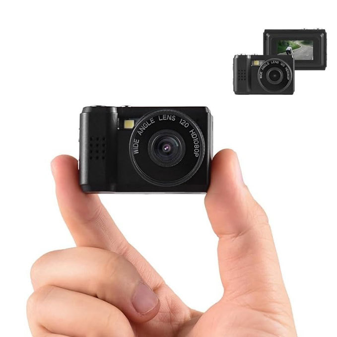 Mini Small Camera 8G Instant Camera Can Take Pictures with High-Defini