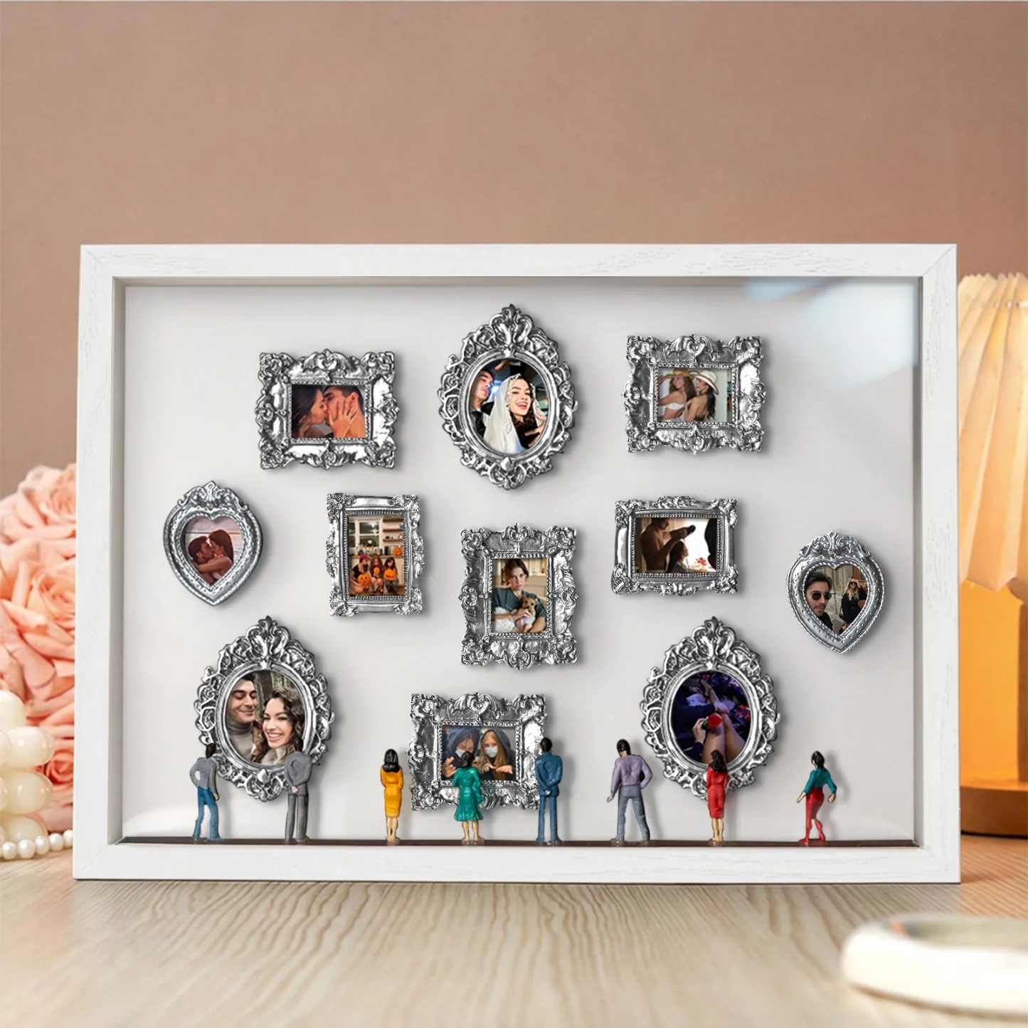 Museum of Us Frame Personalized Couples Gift for Her Cute Miniature Museum Gifts Meaningful Gift Valentine's Day Anniversary Gift