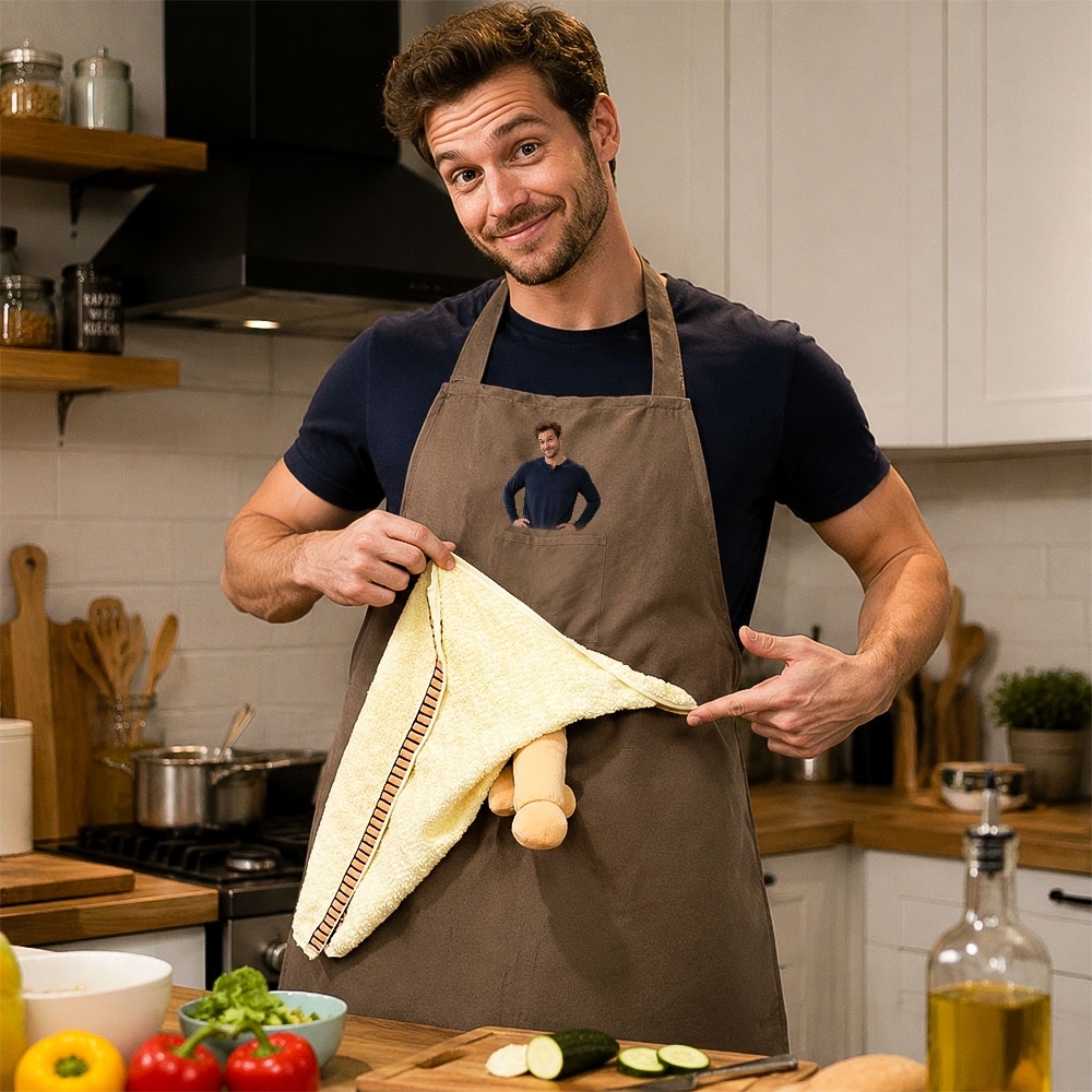 Chef's Prank Apron Creative Prank Aprons for Men Funny Gifts