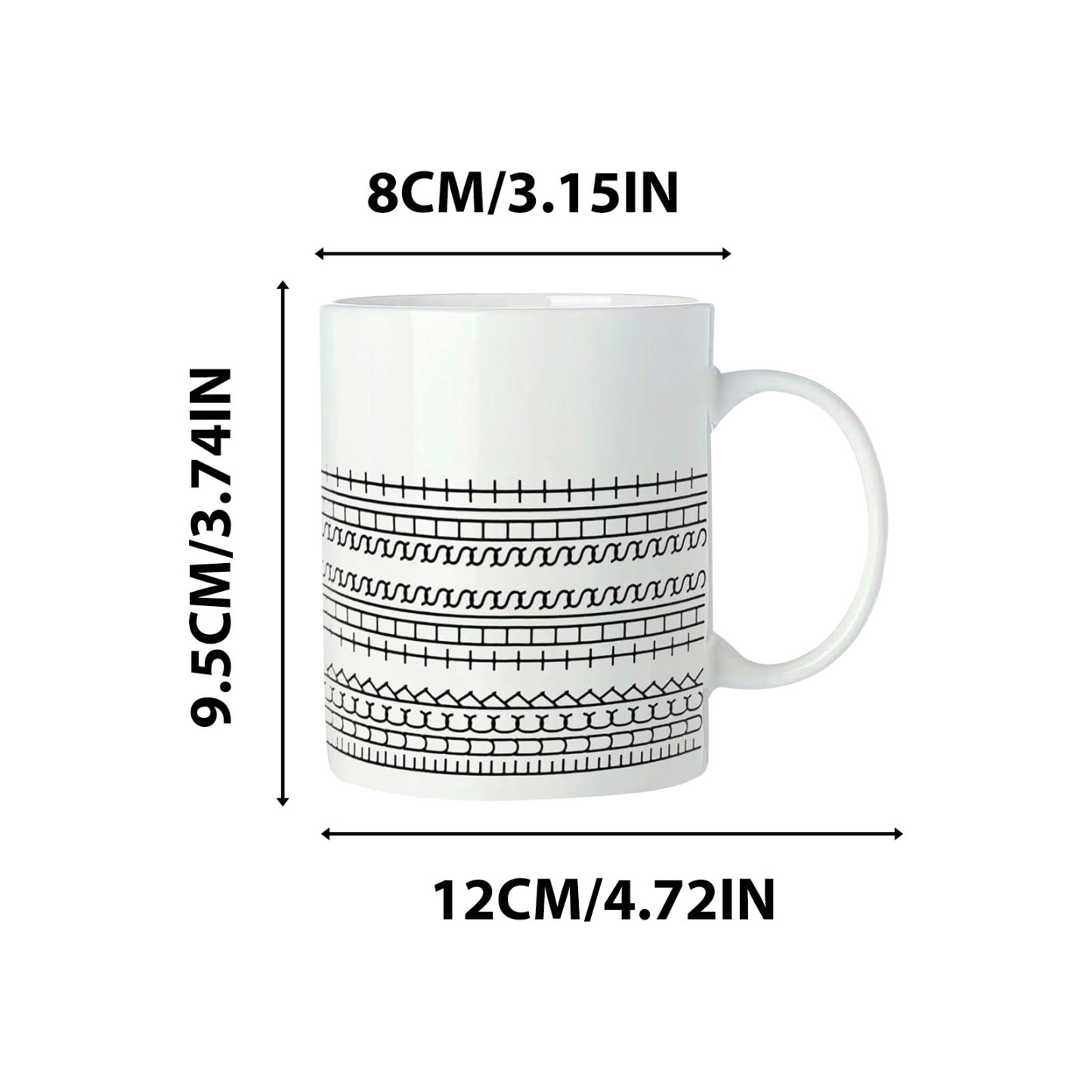 Creative New Ceramic Hidden Message Coffee Mug – Unique Kitchen Gift for Friends and Coworkers