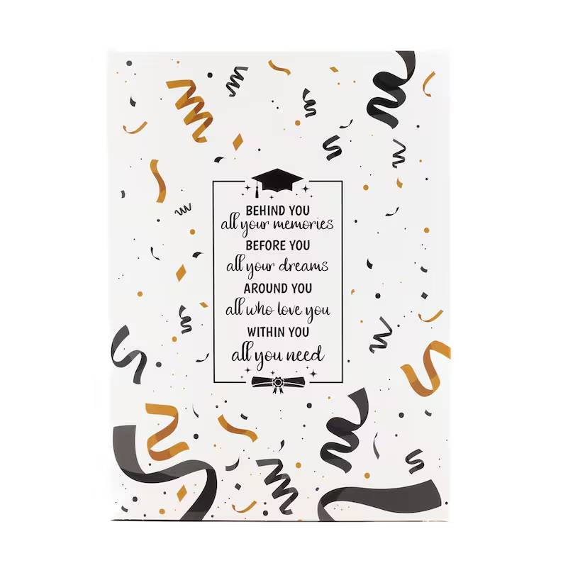 Fill it Yourself Empty Graduation Gift Packaging, 12 Days of Graduation Gifts, Congratulations on your Graduation Gift Packaging