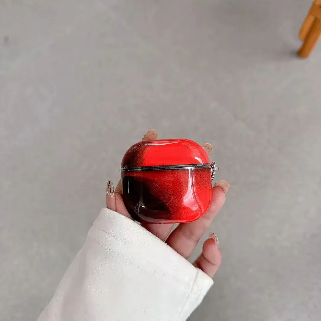 Liquid Glitter AirPods Case Glow in the Dark for AirPods 1/2/3/4 Quicksand Sparkle Protective Cover Shockproof Cute Case