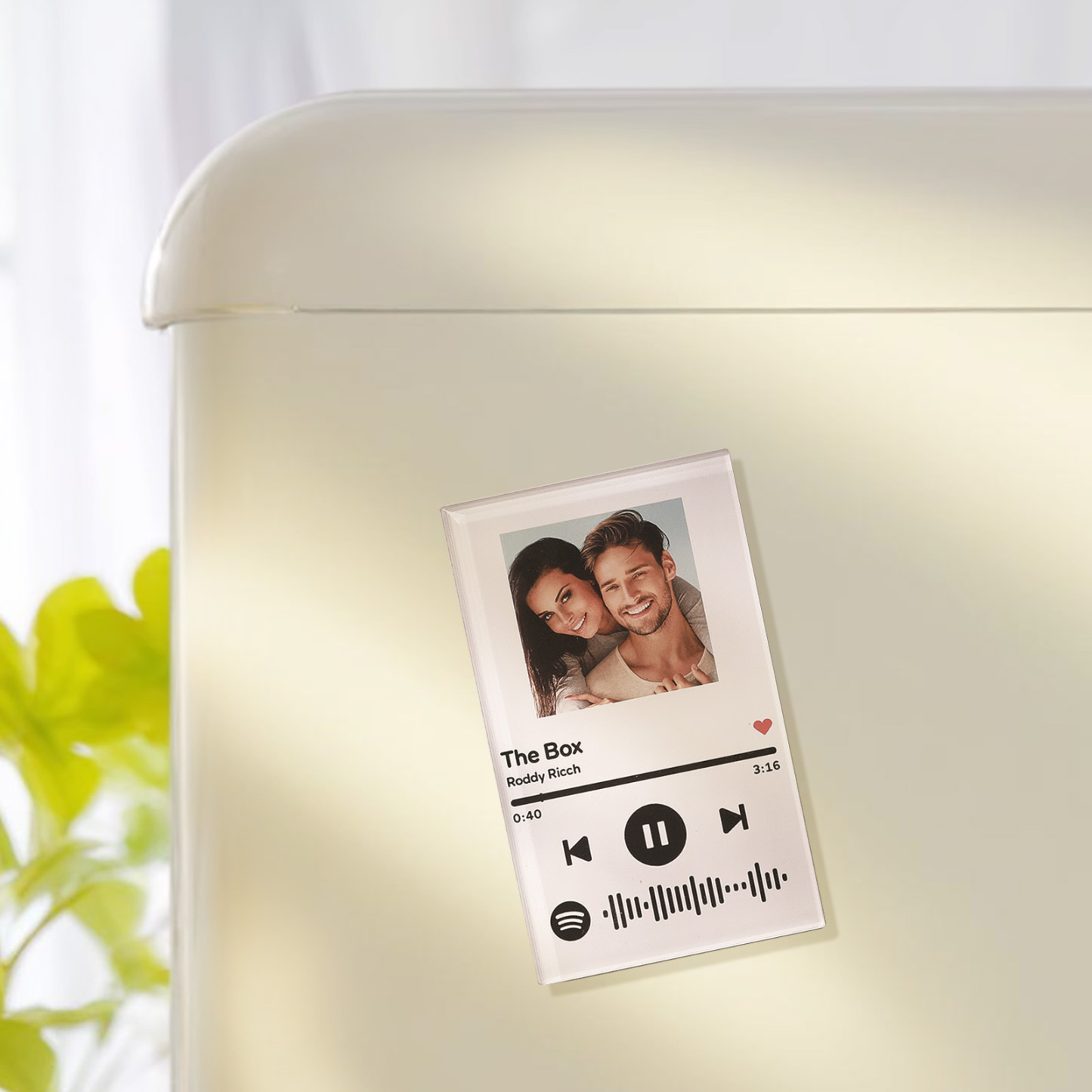 NFC Music Acrylic Fridge Magnet Custom Music Song Fridge Magnet Can Play Songs