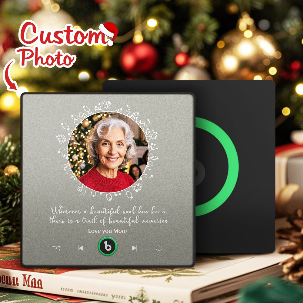 New 4.0 Upgrade Custom Music Fridge Magnet Vinyl Player Style Fridge Magnet Gift for Grandma
