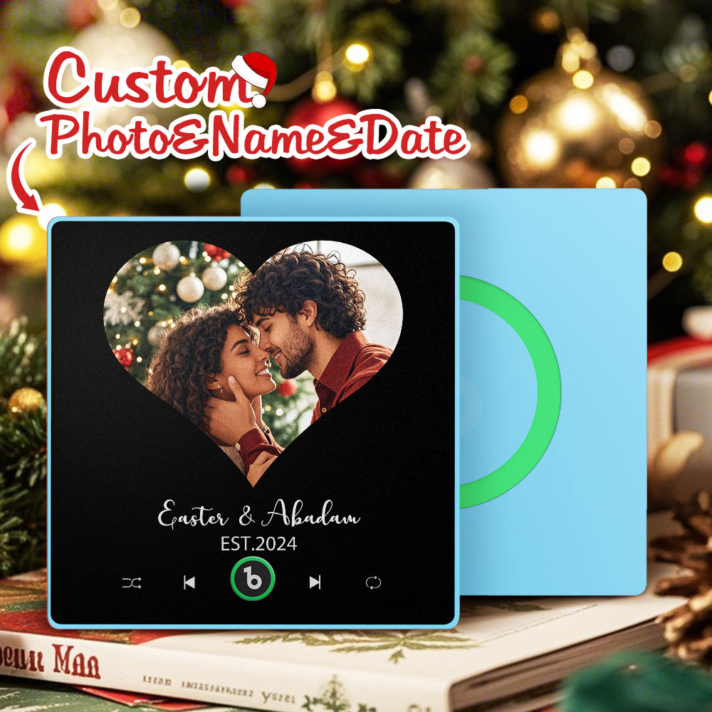 New 4.0 Upgrade Custom Music Fridge Magnet Film Photo Collage Style Fridge Magnet Gift for Couple