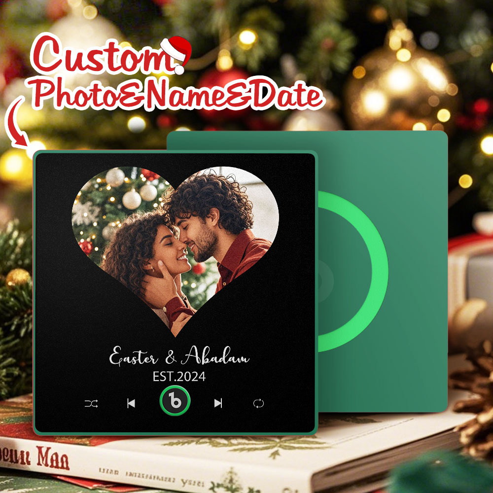New 4.0 Upgrade Custom Music Fridge Magnet Film Photo Collage Style Fridge Magnet Gift for Couple