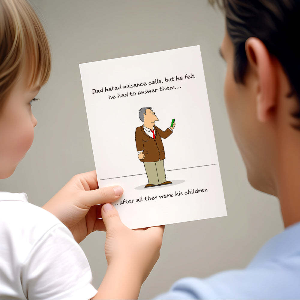 Fathers Day Card Fathers Day Funny Card from Daughter Like Father Lke Daughter Card - MyCameraRollKeychain