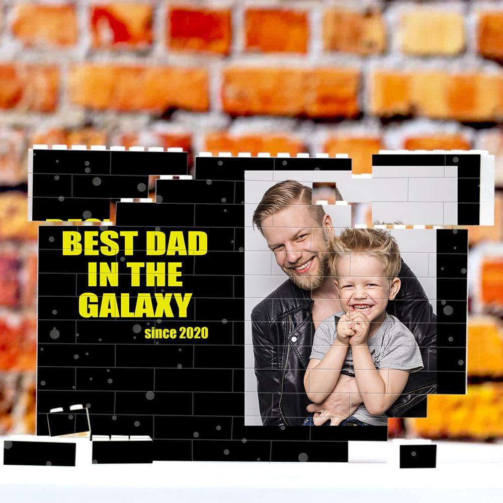 Custom Collage Photo Building Blocks Square Shape Building Bricks Gift for Him - soufeelus