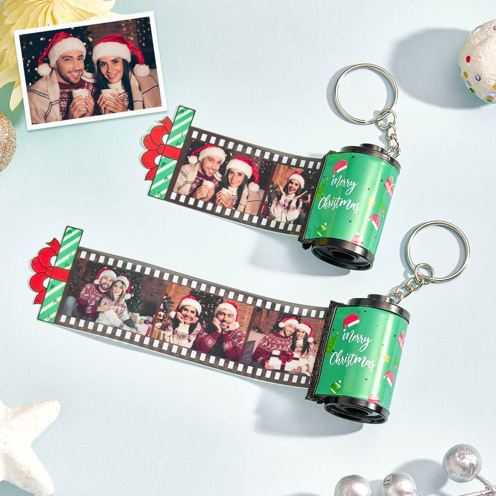 Custom Engraved Photo Film Keychain Camera Roll Chirstmas Gifts - MyCameraRollKeychain