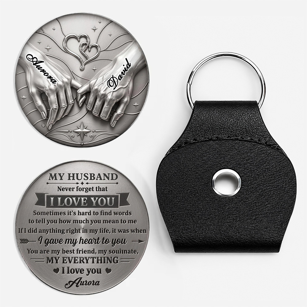 To My Son I Believe In You - Personalized Custom Pocket Hug 2D Look 3D Pop