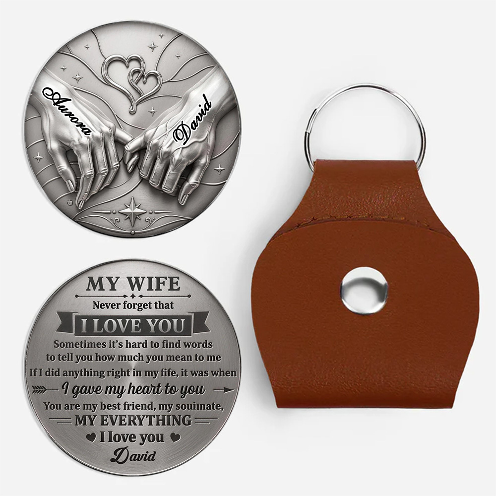 To My Son I Believe In You - Personalized Custom Pocket Hug 2D Look 3D Pop