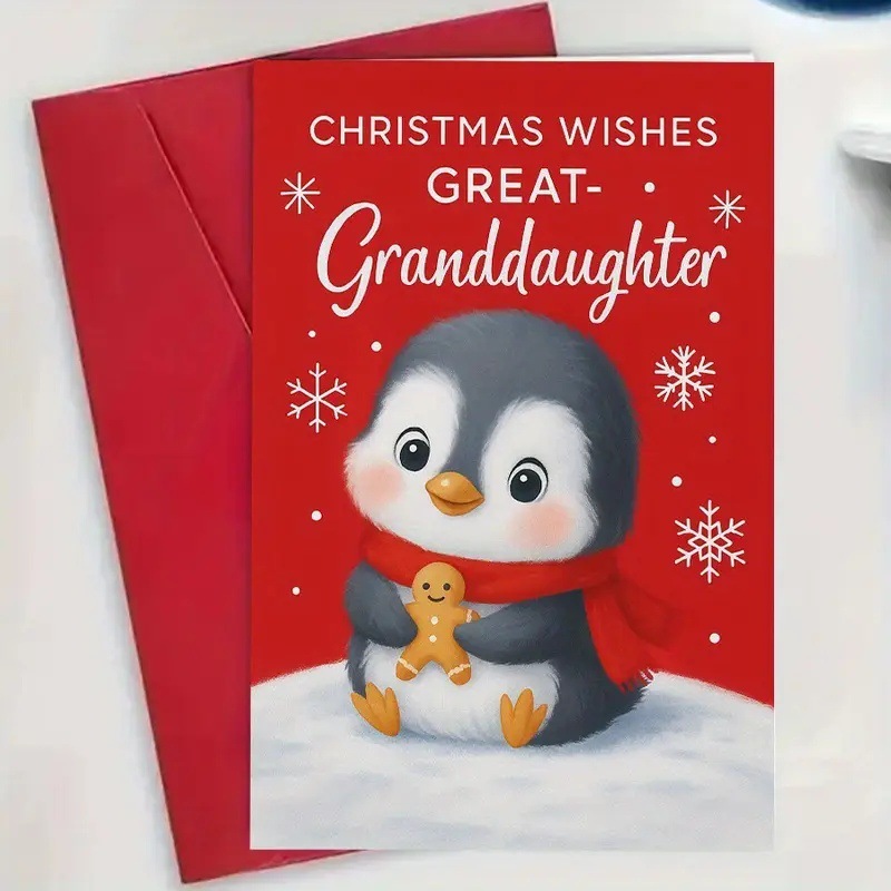 Holiday Love Greeting Card Christmas Gift Card Christmas Wishes Card - CustomBobbleheadsUS