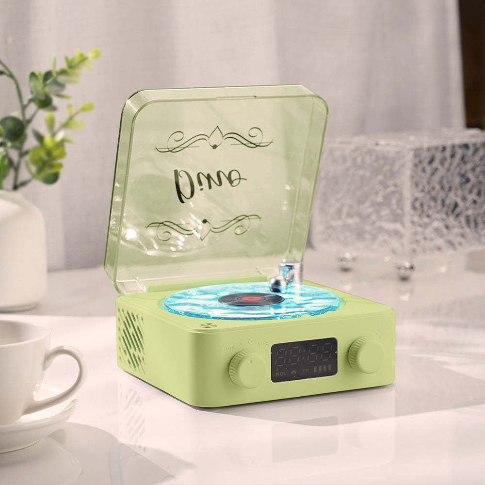 Customized Name Bluetooth Sleep Aid Speaker Music Box Gift For Family And Friends - MyCameraRollKeychain