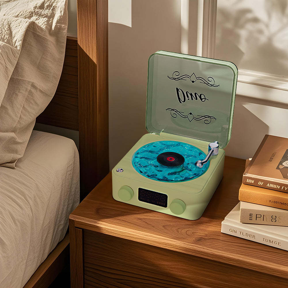 Customized Name Bluetooth Sleep Aid Speaker Music Box Gift For Family And Friends - MyCameraRollKeychain