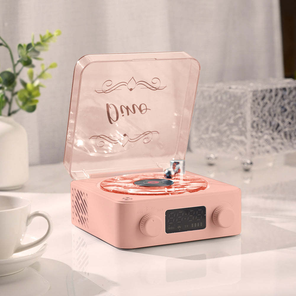 Customized Name Bluetooth Sleep Aid Speaker Music Box Gift For Family And Friends - MyCameraRollKeychain