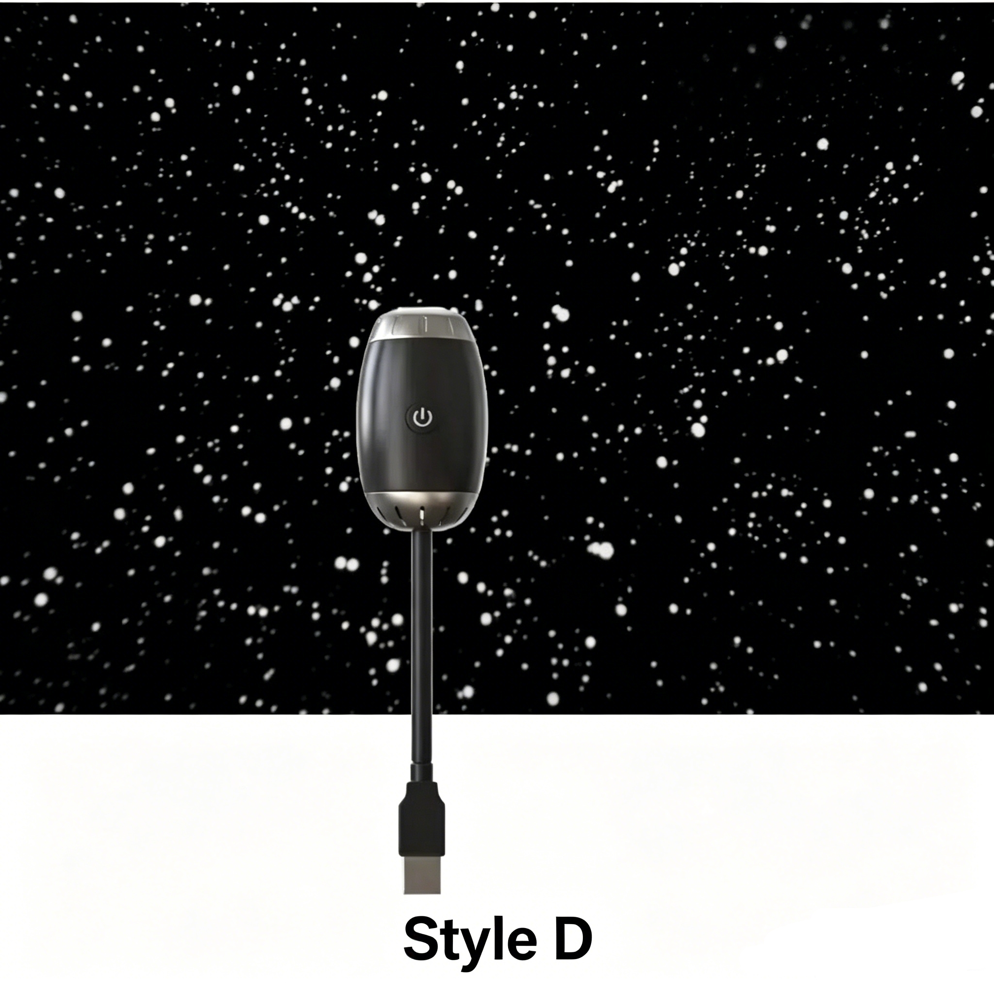 USB Starry Sky Car Light Interior Ambient Galaxy Projector, Car Roof Star Light, Decorative Mood Lighting for Auto Interior