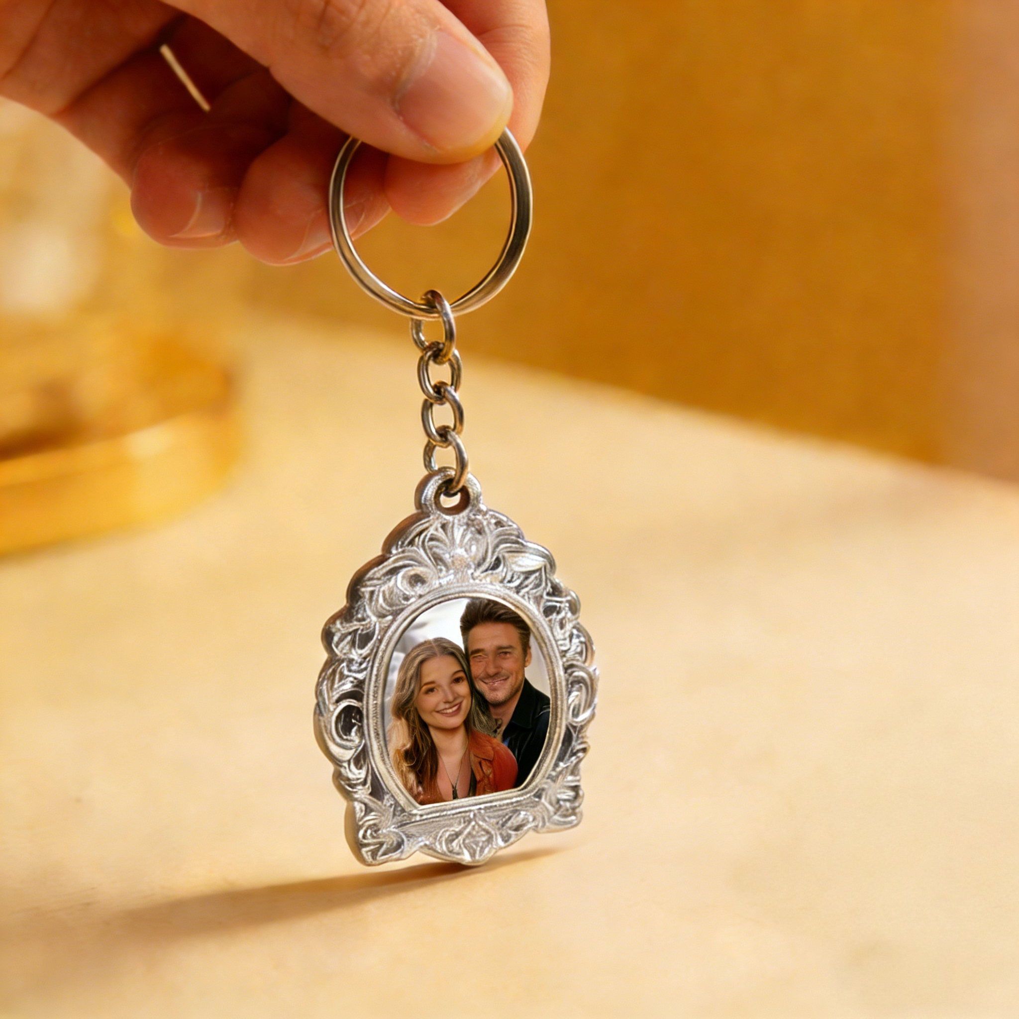 Custom Museum of Us Keychain Custom Keychain for Lover Custom Photo Gifts