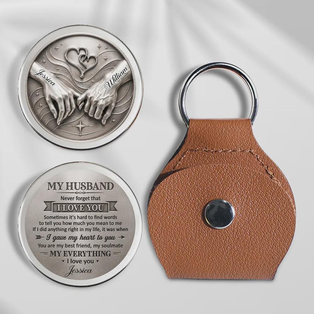 To My Son I Believe In You - Personalized Custom Pocket Hug 2D Look 3D Pop