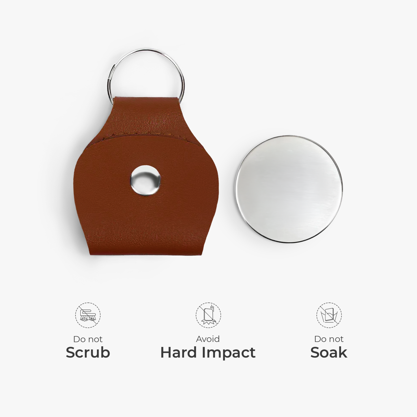 [3D Printing Effect] Custom Pocket Hug for Son/Daughter/Grandson/Granddaughter - Just Do Your Best