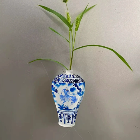 Vintage Mini Acrylic Vase Magnets for Fridge Funny Small Plant Magnets for Refrigerator Decoration Kitchen Locker Kitchen Office