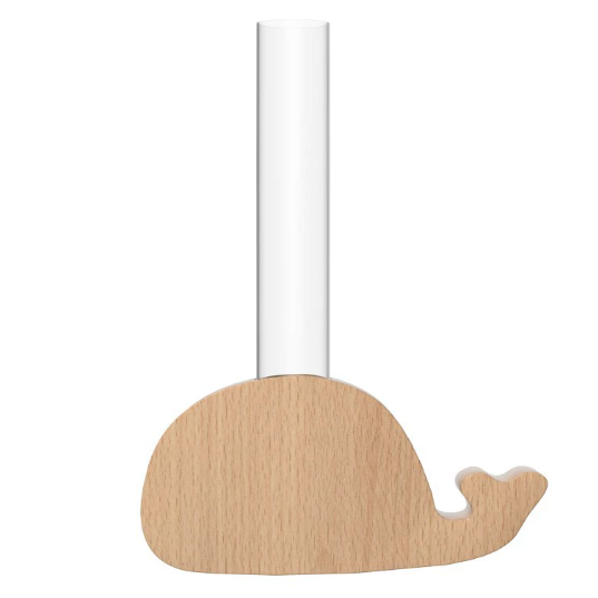 Mini Test Tube Log Vase Magnets for Fridge Funny Small Plant Magnets Creative Floral Decorations