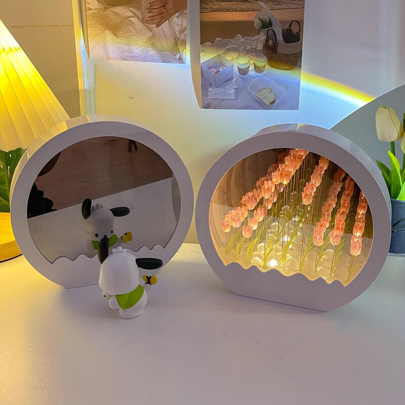 Tulip Night Light Warm Home Decoration Gift for Her