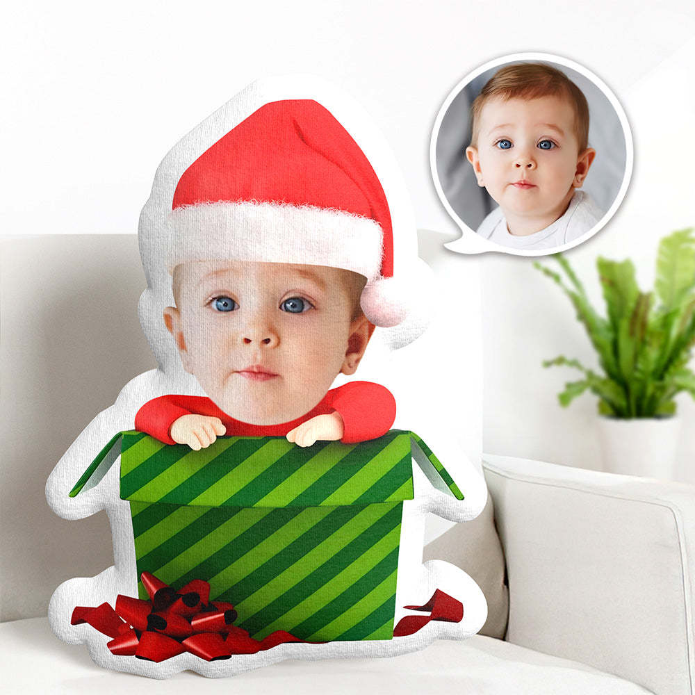 Custom Pillow Face Body Pillow Gift Box Boy Pillow Personalized Photo Minime Pillow Christmas Gift - yourphotoblanketuk