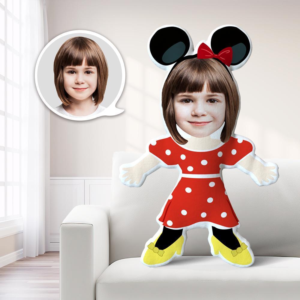 Photo Pillow My Face On Pillows Custom Minime Dolls Gag Gifts Toys Minnie Costume