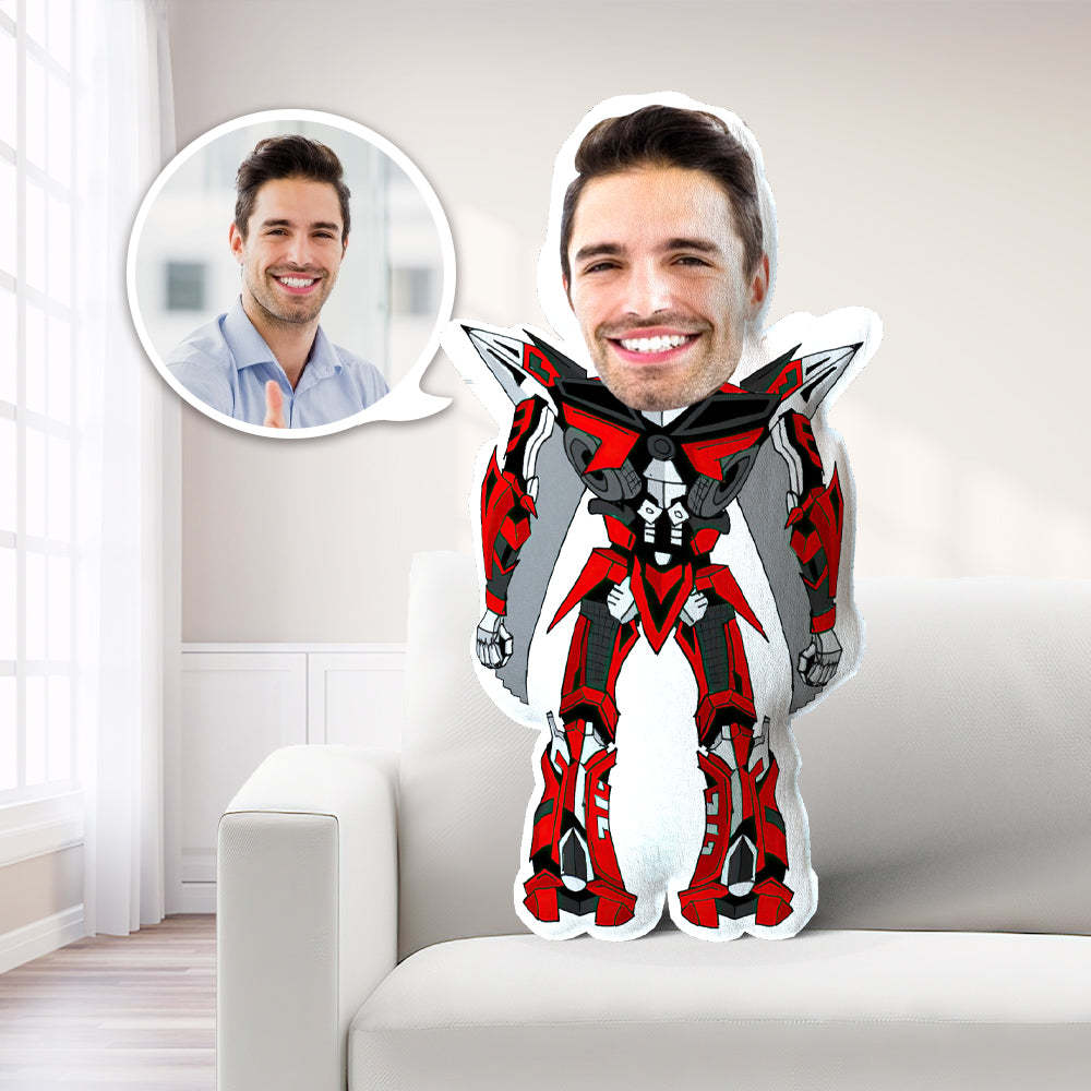 Personalized Photo My Face Pillow Custom Face Pillow Sentinel Prime Pillow Unique Gift