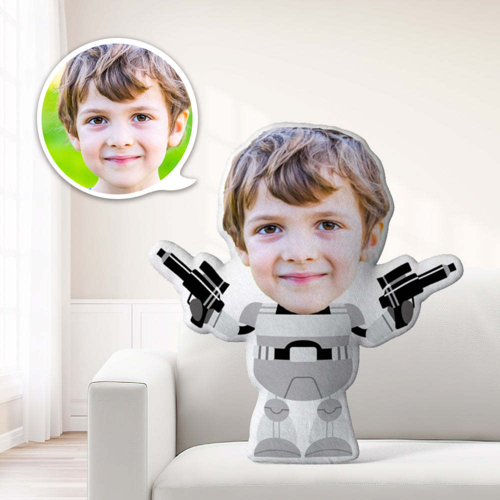 Star Wars Gifts Custom Face Pillow Personalized Imperial Stormtrooper Minime Pillow Gifts - Yourphotoblanket