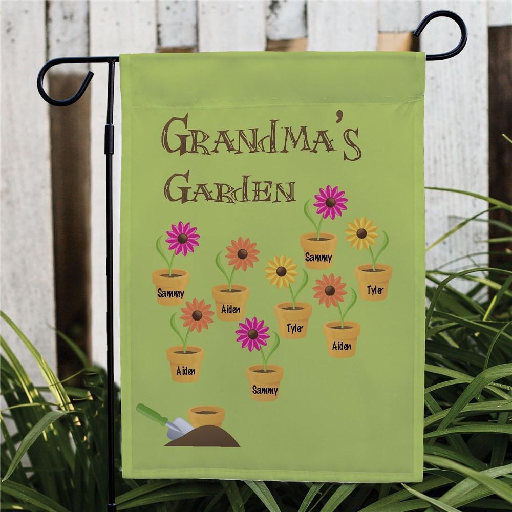Custom Garden Flag for Grandma Outdoor Decor Seasonal Yard Flags