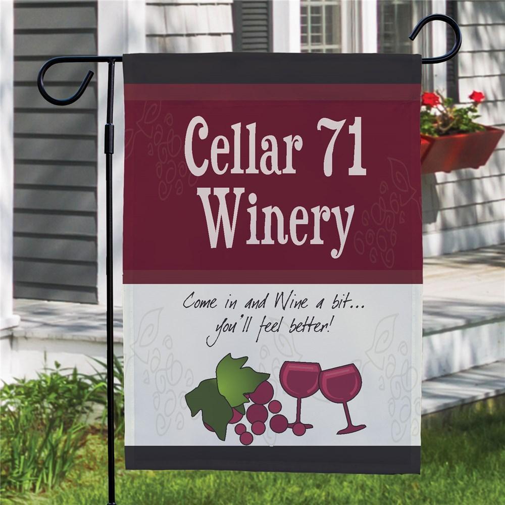 My Winery Custom Garden Flag Outdoor Decor Seasonal Yard Flags