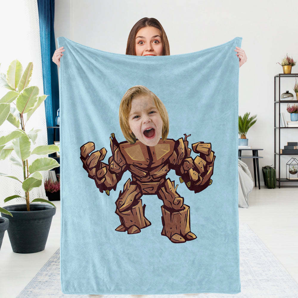 Custom Photo Blanket Groot Gifts Personalized Photo Gifts Unique Customized Gifts