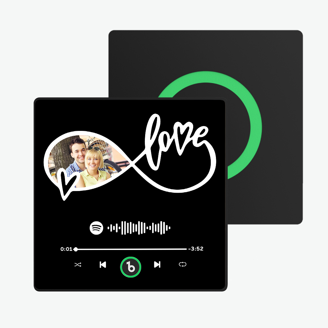 New 4.0 Upgrade Custom Music & Photo Fridge Magnet FridgeBeats Pro Supports Bluetooth Connectivity Colorful Frame Album Fridge Magnet Gifts for Christmas - yourphotoblanketuk