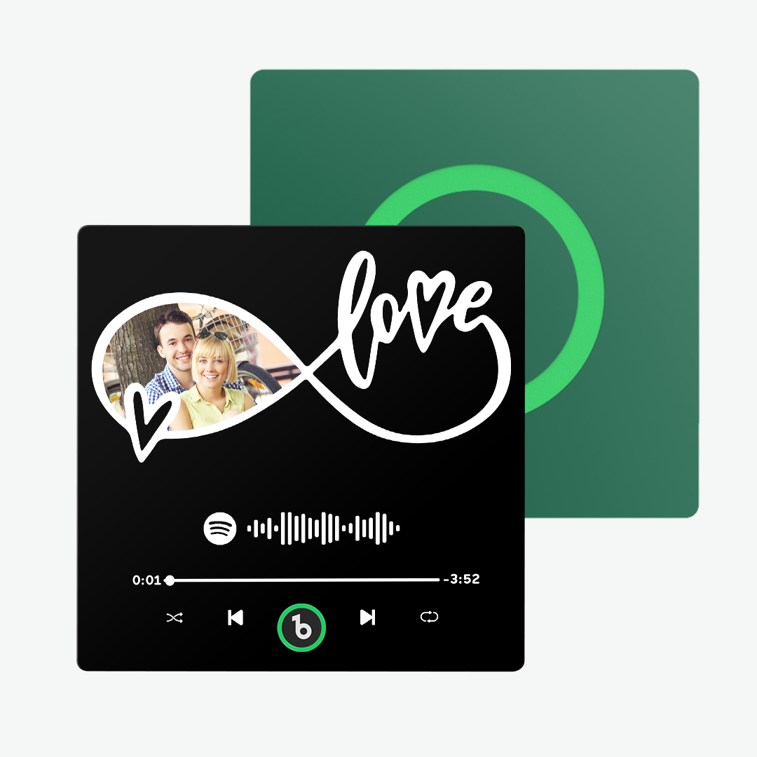 New 4.0 Upgrade Custom Music & Photo Fridge Magnet FridgeBeats Pro Supports Bluetooth Connectivity Colorful Frame Album Fridge Magnet Gifts for Christmas - yourphotoblanketuk