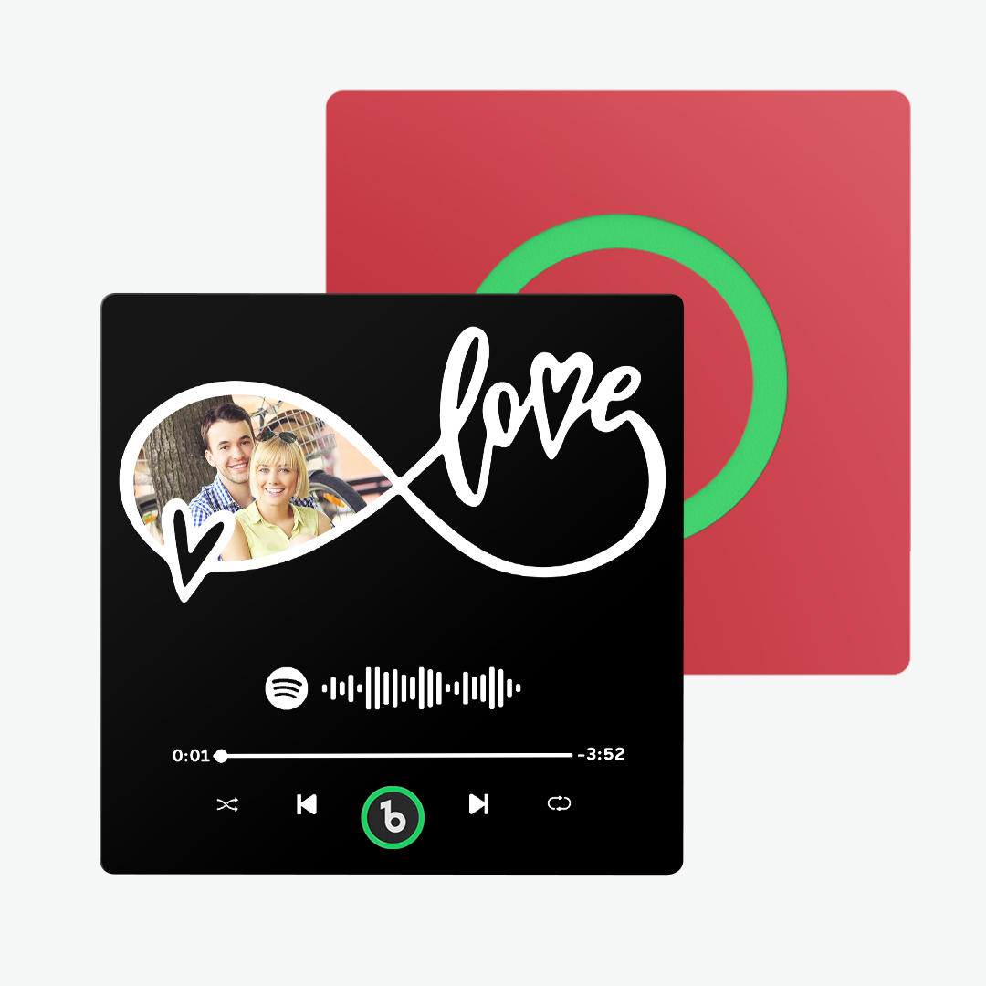 New 4.0 Upgrade Custom Music & Photo Fridge Magnet FridgeBeats Pro Supports Bluetooth Connectivity Colorful Frame Album Fridge Magnet Gifts for Christmas - yourphotoblanketuk